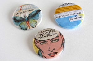 Collage Button Pins ButtonPins