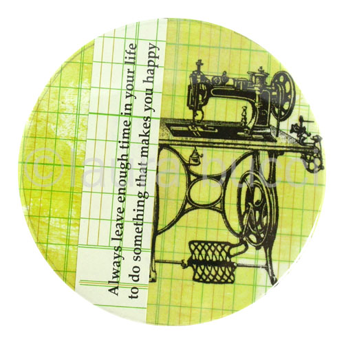Vintage Inspired Pocket Mirrors - Sewing