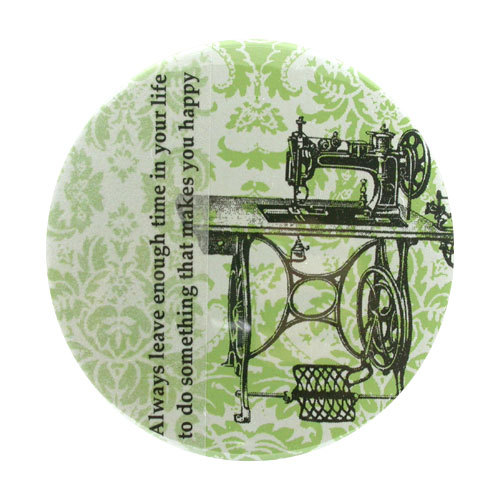 Vintage Inspired Pocket Mirrors - Sewing