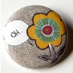 Collage Button Pin