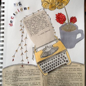 art journal Laura Bucci