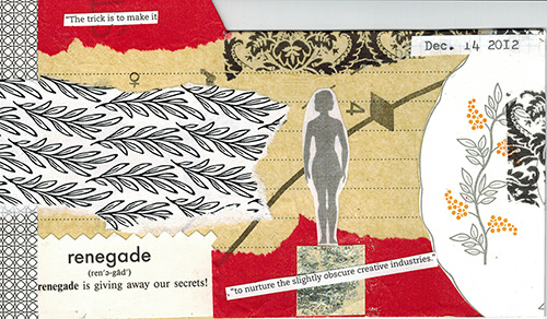 I think of the person I am making the card for and things emerge that feel right.