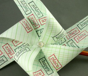 children craft projects - pinwheel