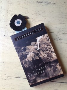 My bookmark with felt flowers and linen