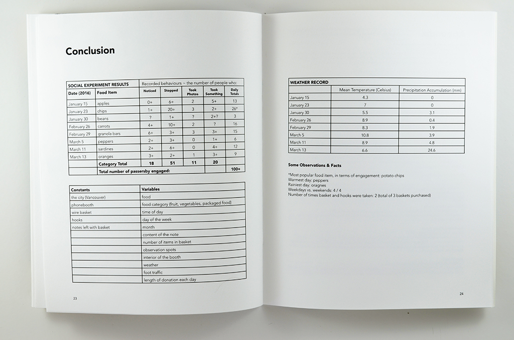 Conclusion, page 23 and 24